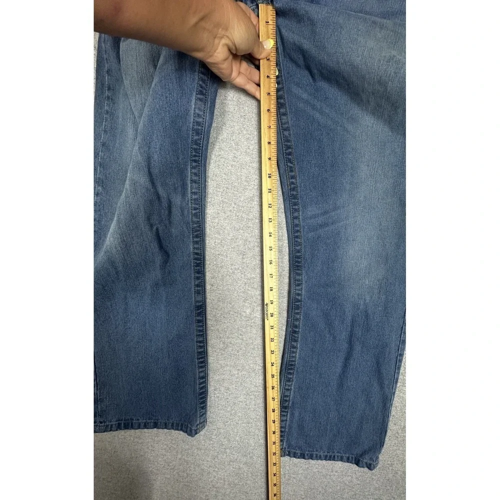 True Religion Ricky Jeans Mens 40 Straight Leg Made USA Originals Classic Denim